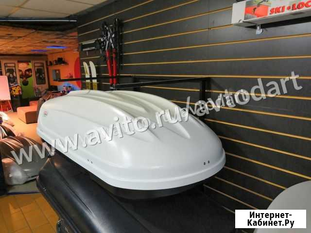 Автобокс 410 л Белый тиснение с установкой Ростов-на-Дону - изображение 1