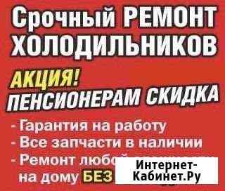 Ремонт холодильников. На дому. Гарантия Нижнекамск