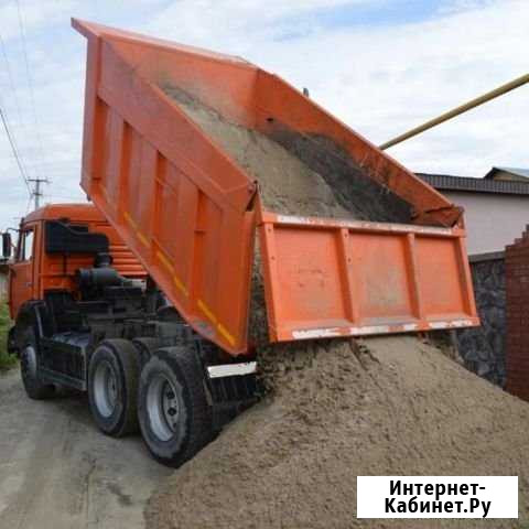 Доставка,Камаз,Песок,Пгс,Опгс,Щебень Высокая Гора - изображение 1