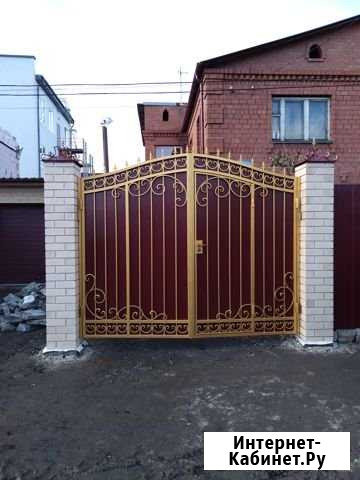 Художественная ковка.колпаки на столбы.ворота Челябинск - изображение 1