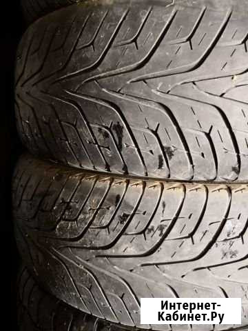 Пара шин б/у R19, 255/55, фирмы Hankook Иваново - изображение 1