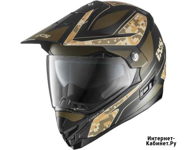 Шлем для квадроцикла IXS207 Camouflage Тверь - изображение 1