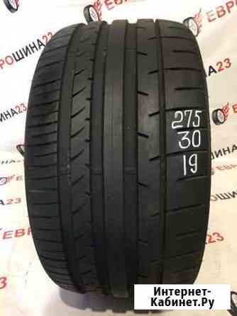 Летние шины бу R19 275 30 dunlop SP sport maxx 050 Краснодар