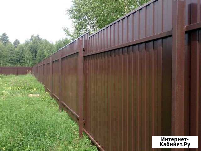 Забор под ключ Клин - изображение 1