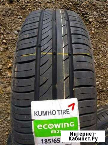 Шины 185/65 R14 Kumho Ecowing ES31 лето Невинномысск - изображение 1