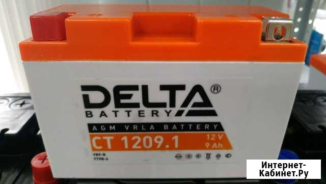 Аккумулятор delta 9Ah в обмен на бу акб Борисоглебск - изображение 1