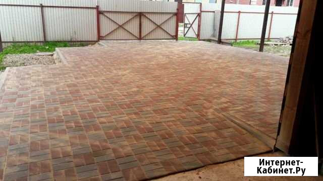 Укладка брусчатки Бор - изображение 1