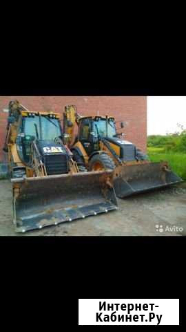 Аренда экскаватора-погрузчика JSB, Caterpillar Щёлково - изображение 1