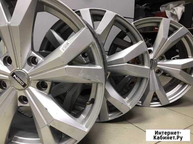Диски литые r18 Neo 5*130 4шт (кр) Омск - изображение 1