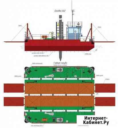Понтон самоходный Москва