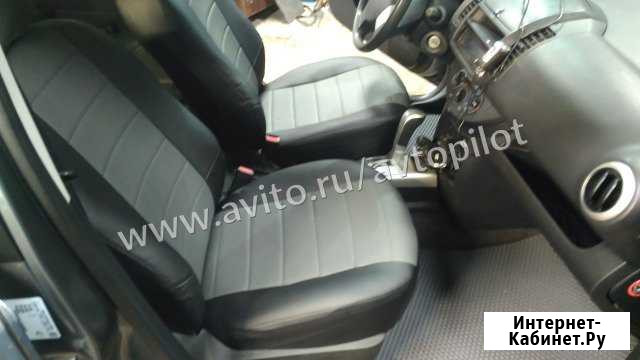 Авточехлы для Ниссан Ноте с прошивкой Казань - изображение 1