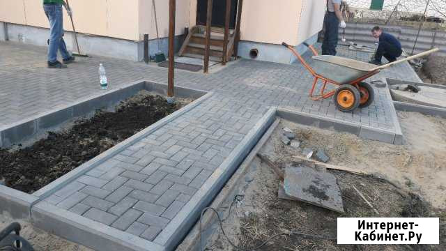 Укладка брусчатки Бор - изображение 1