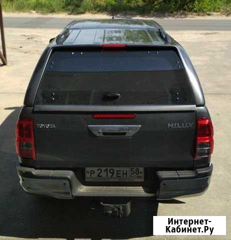 Toyota hilux кунг с остеклением в цвет Усинск - изображение 1