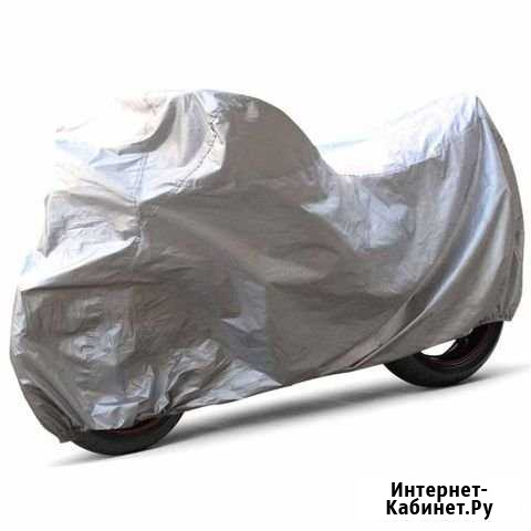 Чехол-тент на мотоцикл защитный, размер XL Новосибирск - изображение 1