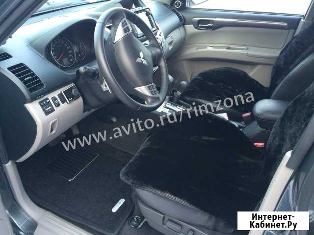 3D Коврики Люкс улучшенные на mitsubishi Pajero Казань - изображение 1