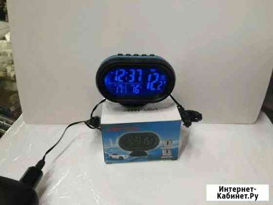 Авточасы-термометр/вольтметр Красноярск