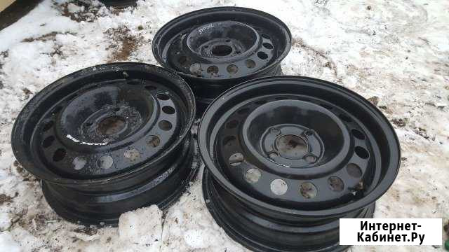 Диски штампованные renault logan r14 4x100 поштучн Вышний Волочек - изображение 1