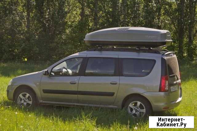 Автобокс Yuago Antares 480 л, серый Санкт-Петербург - изображение 1
