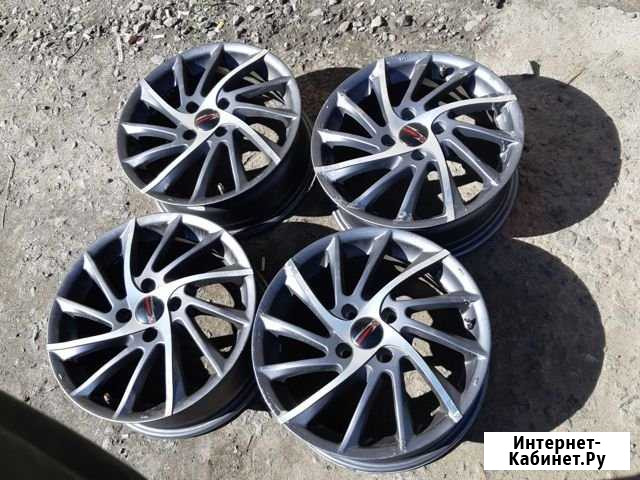 Диски литые r15 Киа Рио 4 100 Солярис 4шт Япония Брянск - изображение 1