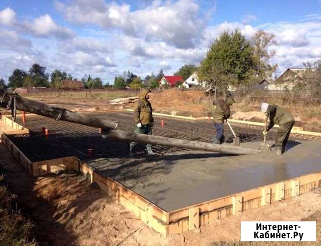 Фундамент. Бригада мастеров из Люберец Люберцы - изображение 1