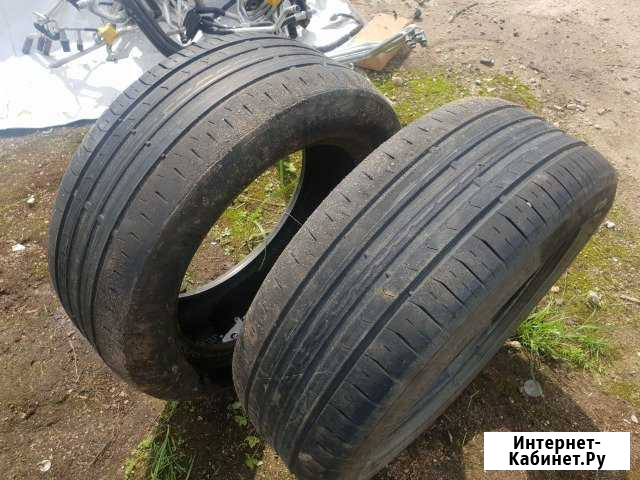 Пара летних шин Continental 205/55 r16 91v лето Вышний Волочек - изображение 1