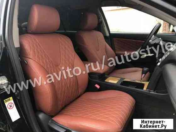 Перетяжка сидений toyota camry V 55 2015 Сургут