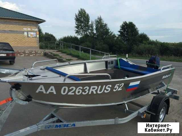 Моторная лодка Windboat 42MS+ suzuki df20 + прицеп Нижний Новгород - изображение 1