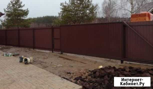 Заборы из профнастила Санкт-Петербург - изображение 1