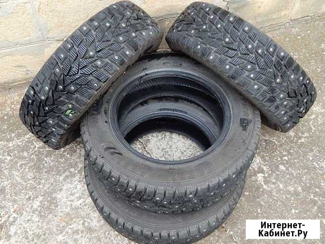 Шины dunlop, шипы 175/65/14 Ставрополь - изображение 1