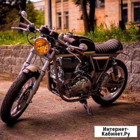 Royal Enfield Continental GT от Custom Camrac Lab Горки-10