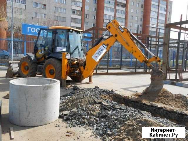 Экскаватор-погрузчик JCB 4 CX - услуги/аренда Краснодар - изображение 1
