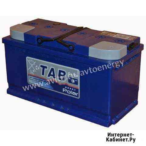 Акб 100 TAB polar blue обратн. полярность Чебоксары