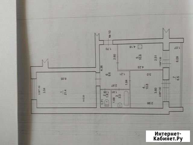 2-комнатная квартира, 60.5 м², 4/5 эт. на продажу в Белебее Белебей - изображение 1