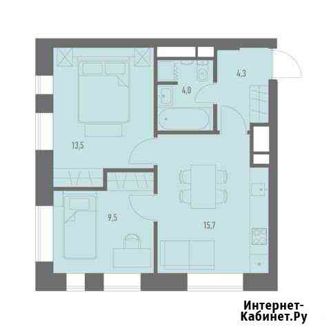 2-комнатная квартира, 47 м², 8/19 эт. на продажу в Москве Москва