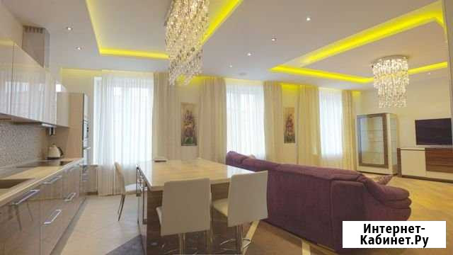 3-комнатная квартира, 147 м², 3/8 эт. в аренду на длительный срок в Санкт-Петербурге Санкт-Петербург - изображение 1