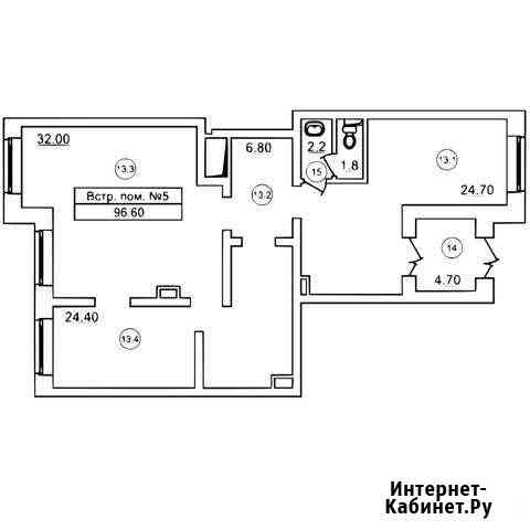 Продам помещение свободного назначения, 96.10 кв.м. Санкт-Петербург