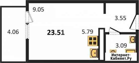 Квартира-студия, 23.5 м², 11/17 эт. на продажу в Ижевске Ижевск