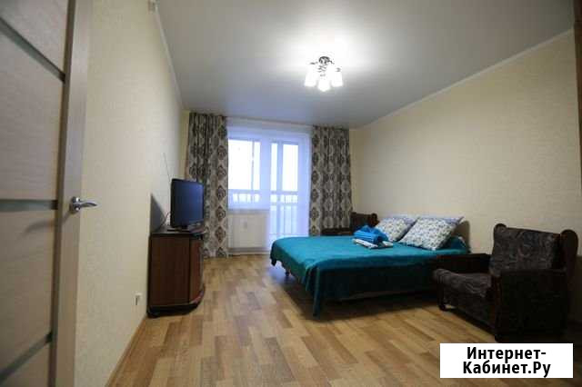 1-комнатная квартира, 41.5 м², 10/16 эт. в аренду посуточно в Набережных Челнах Набережные Челны - изображение 1