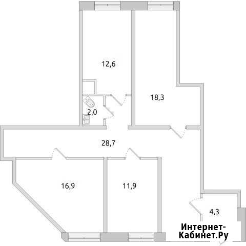 Продам помещение свободного назначения, 94.40 кв.м. Мурино - изображение 1