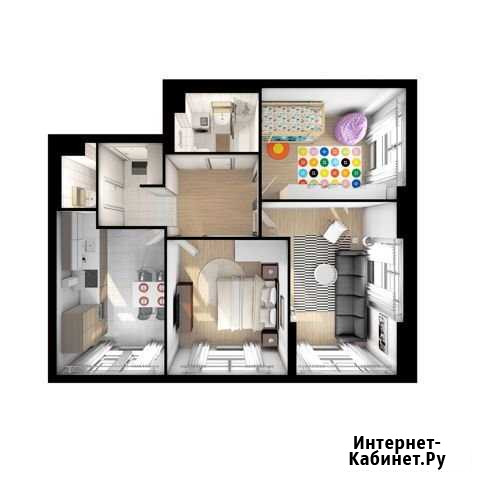 3-комнатная квартира, 72.7 м², 31/33 эт. на продажу в Котельниках Котельники - изображение 1