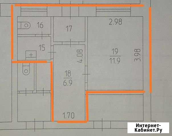 1-комнатная квартира, 25 м², 1/5 эт. на продажу в Перми Пермь - изображение 1