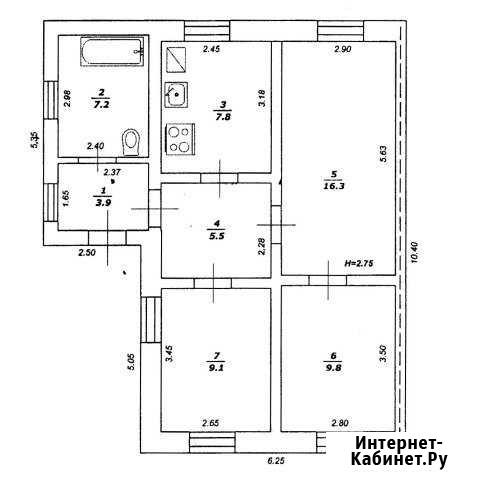 Дом 60 м² на участке 3 сот. на продажу в Короче Короча - изображение 1