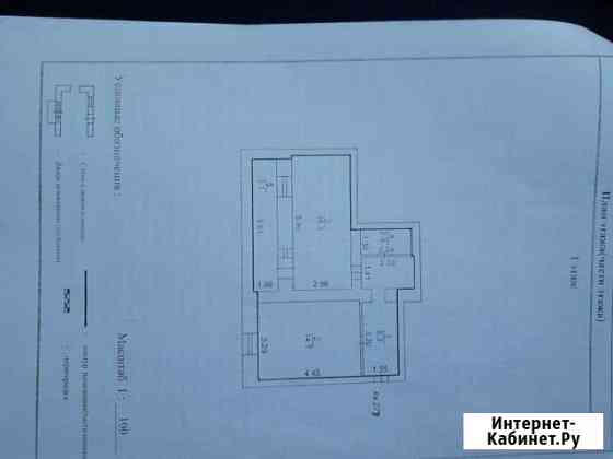 1-комнатная квартира, 41.2 м², 1/5 эт. на продажу в Бавлах Бавлы