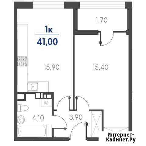 1-комнатная квартира, 41 м², 14/19 эт. на продажу в Новороссийске Новороссийск