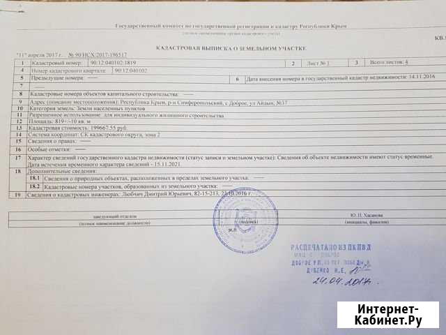 Участок ИЖС 8 сот. на продажу в Ферсманово Ферсманово - изображение 1