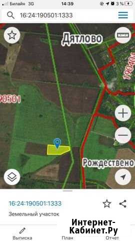 Участок СНТ, ДНП 511 сот. на продажу в Лаишево Лаишево - изображение 1