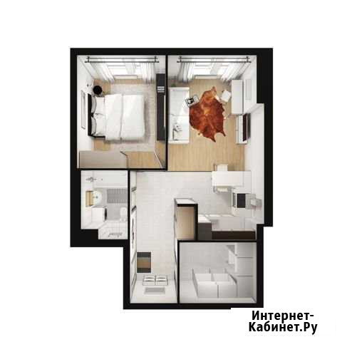 1-комнатная квартира, 53.2 м², 24/33 эт. на продажу в Котельниках Котельники - изображение 1