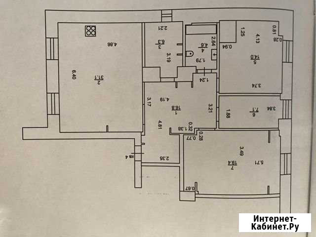 4-комнатная квартира, 100 м², 2/4 эт. на продажу в Кирове Киров - изображение 1