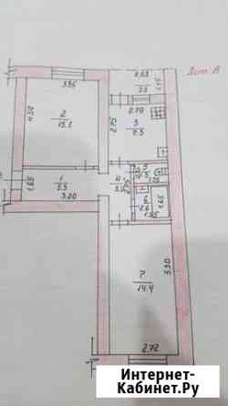 2-комнатная квартира, 49 м², 5/5 эт. на продажу в Чаплыгине Чаплыгин