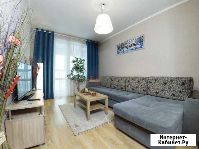 2-комнатная квартира, 60 м², 8/18 эт. в аренду посуточно в Казани Казань - изображение 1